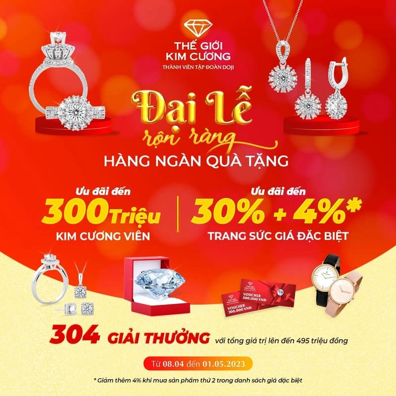 In phiếu quà tặng trang sức, phụ kiện